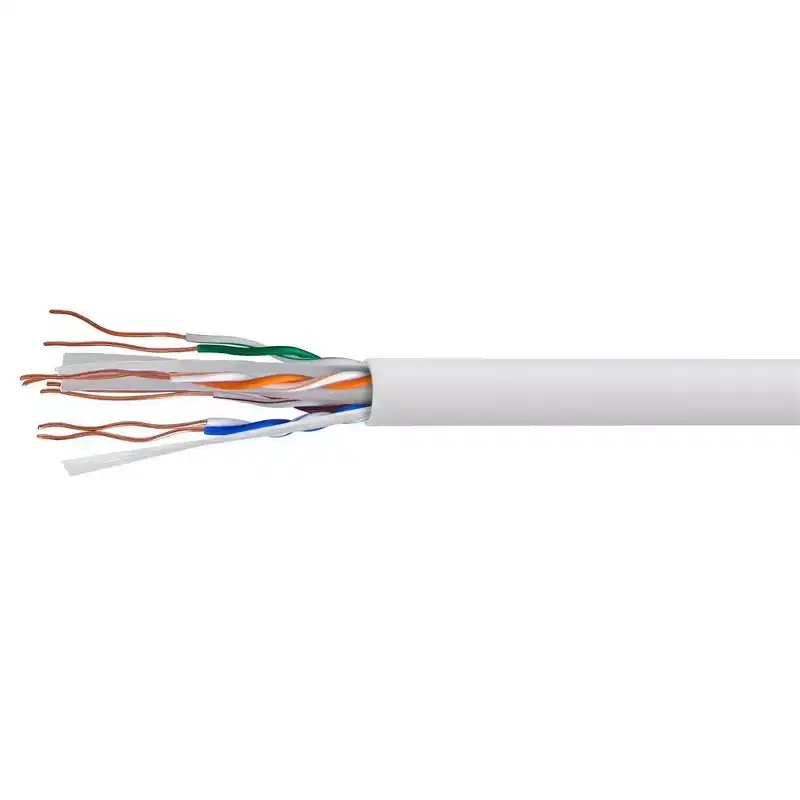 Monoprice Cat6A Ethernet Bulk Cable - 1000 Feet - White | Network Internet Cord - Solid, 550Mhz, UTP, CMR, Pure Bare Copper Wire, 10G, 23AWG, No Logo