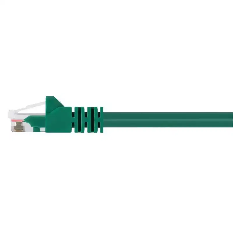 Monoprice Cat5e Ethernet Patch Cable - 3 Feet - Green | Network Internet Cord - RJ45, Stranded, 350Mhz, UTP, Pure Bare Copper Wire, 24AWG