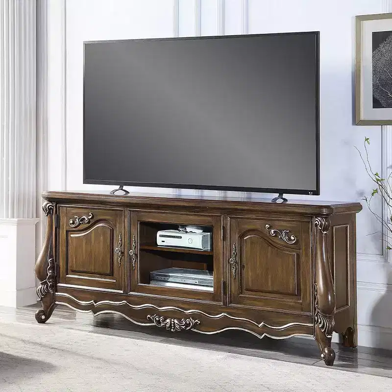 75 Latisha Tv Stand and Console Antique Oak Finish - Acme Furniture