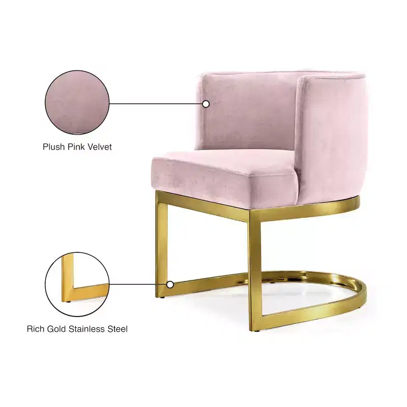 Meridian Furniture,Gianna Velvet Dining Chair