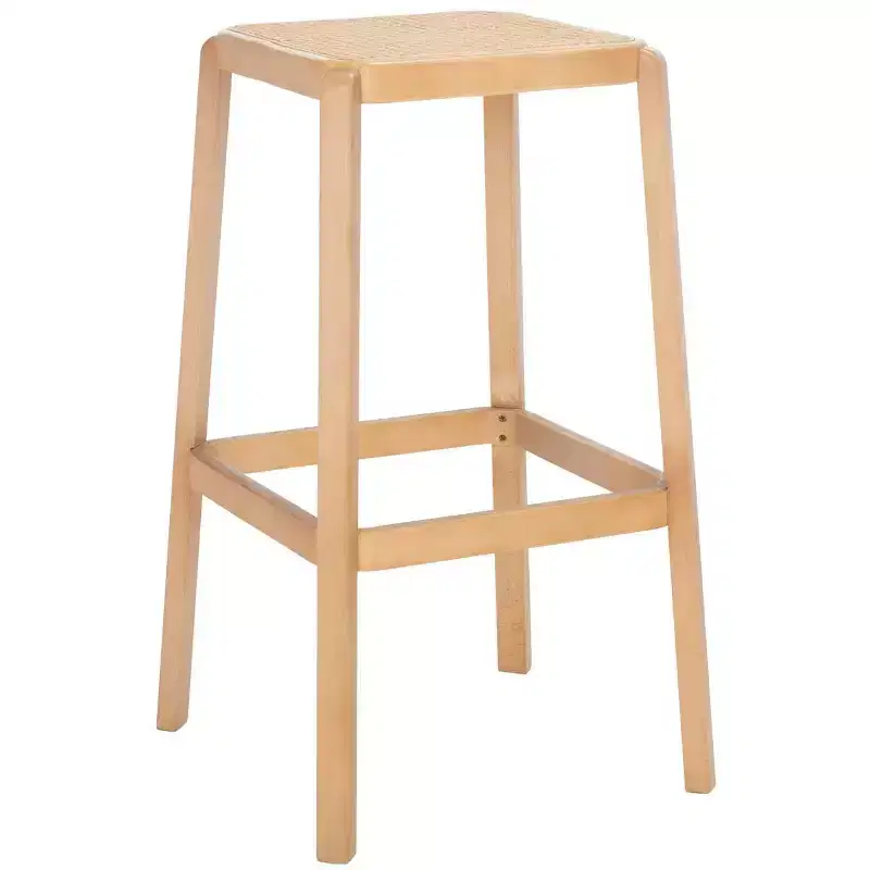 Silus Backless Cane Bar Stool - BST9505 - Safavieh