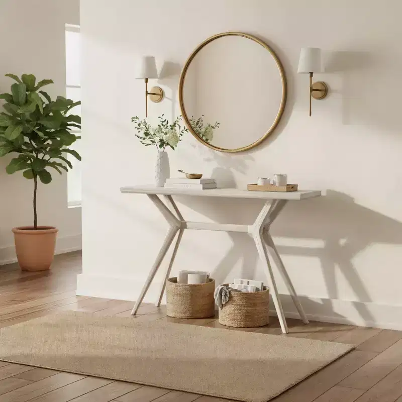 Cross Leg Console Table (46in / 1170mm)