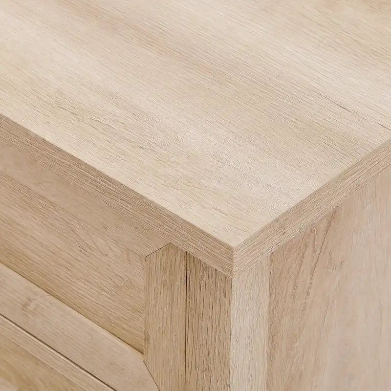 Middlebrook Designs 3 Drawer Farmhouse Nightstand