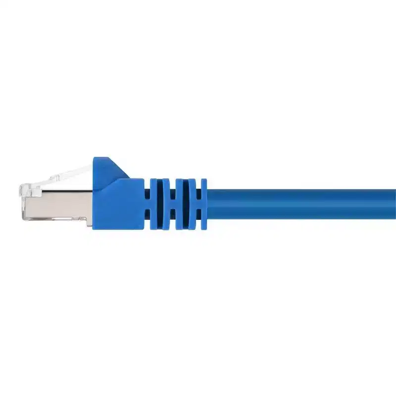 Monoprice Cat6A Ethernet Patch Cable - 50 Feet - Blue | Snagless RJ45, Stranded, 550Mhz, STP, Pure Bare Copper Wire, 10G,26AWG
