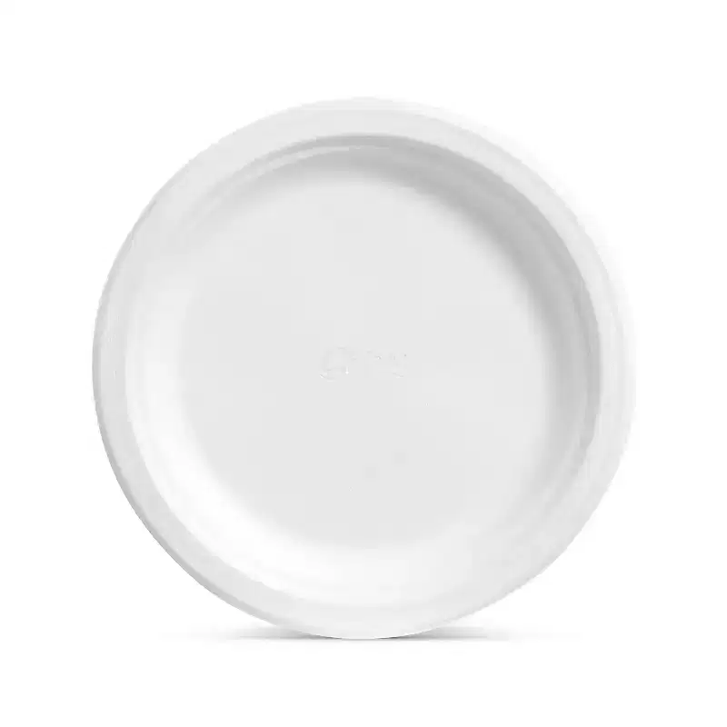 Chinet Classic Round Dinner Plate 10 3/8" - 18ct: Disposable Serveware, Molded Fiber