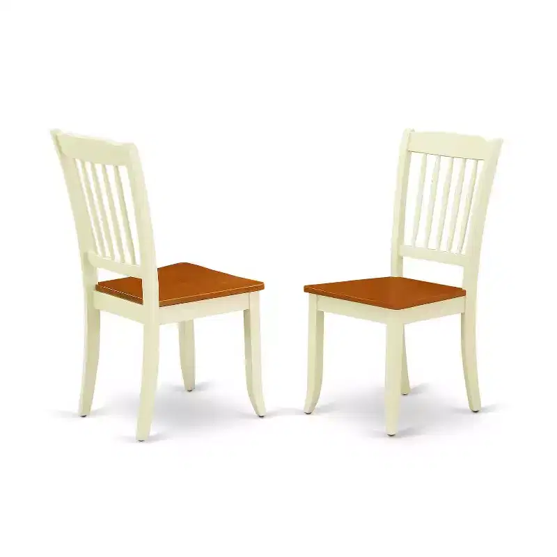 Round Dining Set 3pc 42 Inch Table & 2 Chairs Tuscan Style