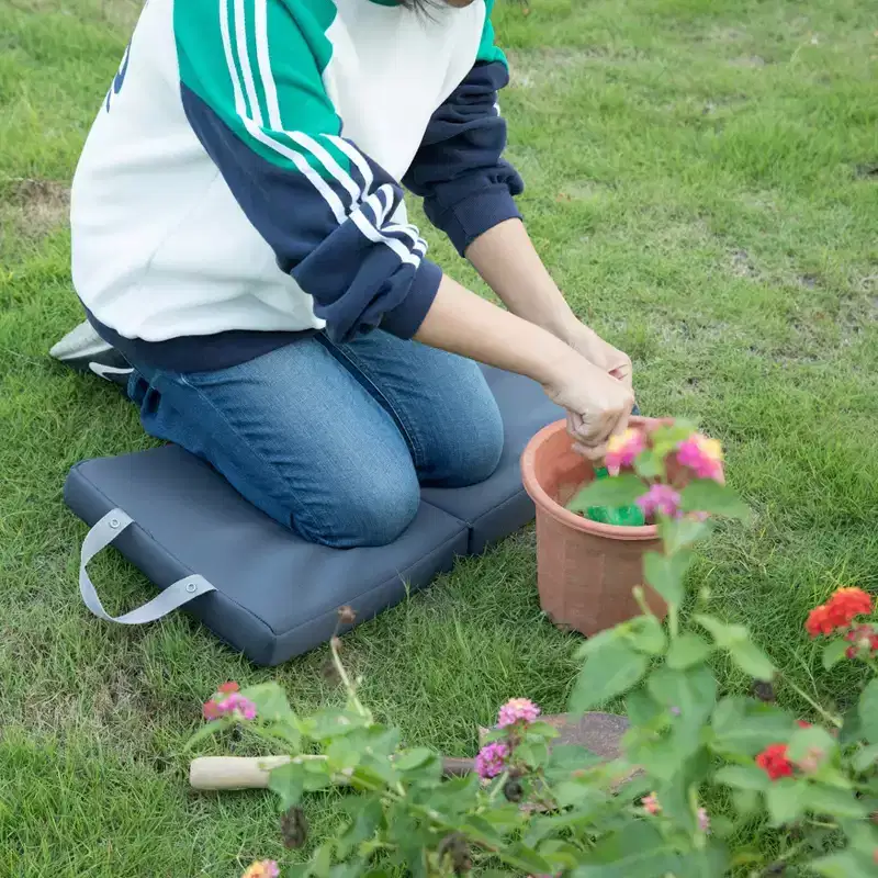Gardenised Memory Foam Kneeler for Gardening, Baby Bath, Knee Pad for Outdoor Work, Foldable and Extra Soft
