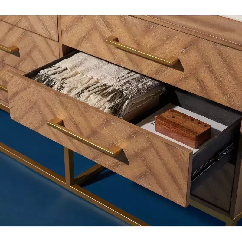 Estelle 6 Drawer Modern Dresser - SFV2105 - Safavieh Couture