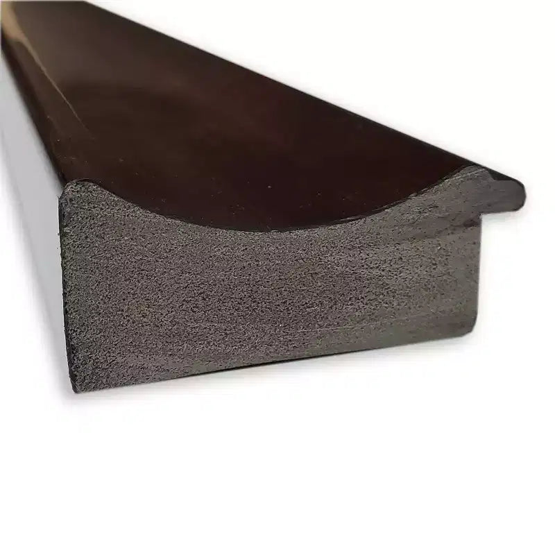 Amanti Art 33" x 27" Non-Beveled Coffee Bean Brown Wall Mirror : Modern Style, Polystyrene Frame, Includes Mount Hardware
