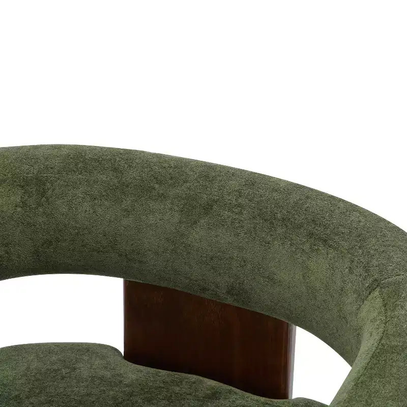 Christopher Knight Home Noah Modern Rubberwood Upholstered Accent Arm Chair