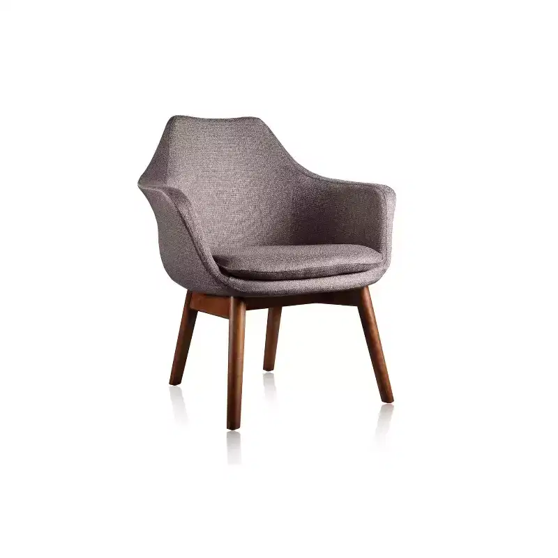 Cronkite Twill Accent Chair Gray