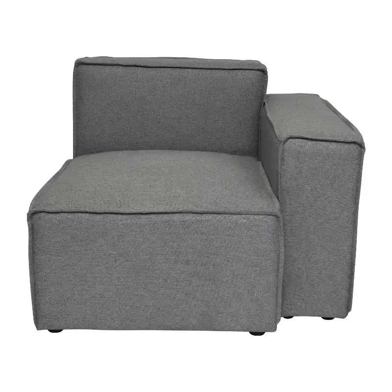 Merrick Lane Modular Right Side Chair with Arm Rest