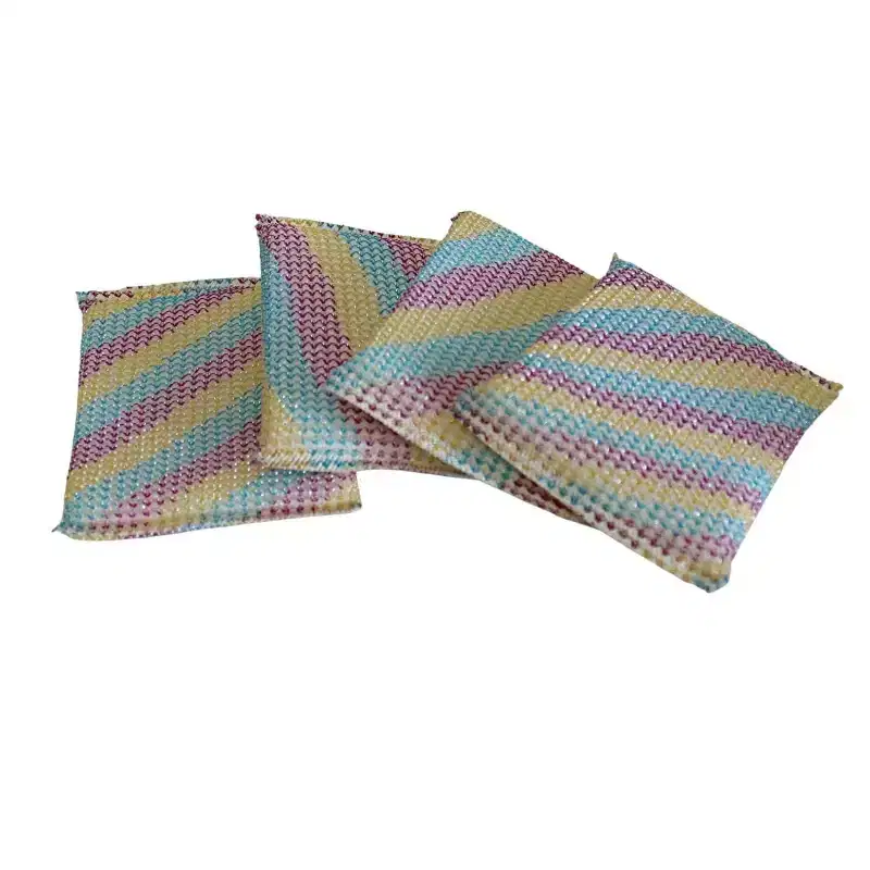 Home Collection Rainbow Non-Scratch Scouring Pads Pack of 12
