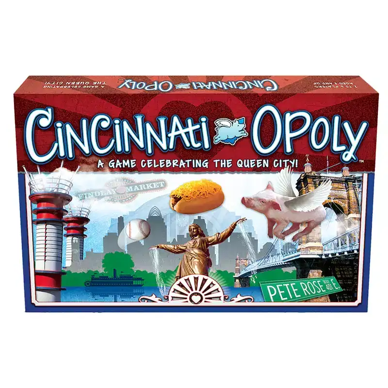 Late For the Sky: Cincinnati-Opoly Monopoly Board Game