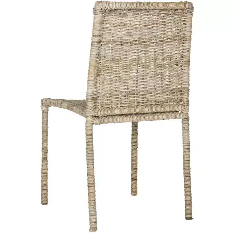 Makassar Side Chair (Set of 2) - SEA8008 - Grey - Safavieh