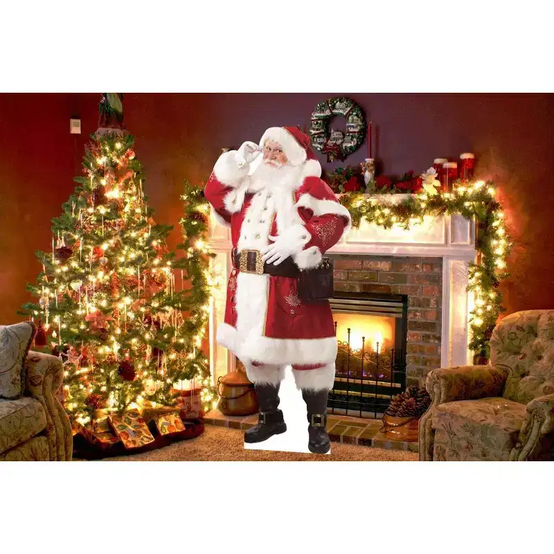 LEMONSODA Christmas Life Size Cardboard Cut Stand up (Santa)