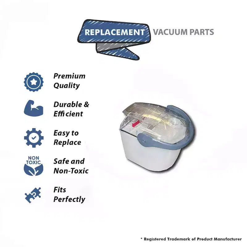 Topvacuumparts Replacement Part for Bissell 1698 Steam Vacuum Cleaner Complete Recovery Tank Assembly # Compare to Part 0159043