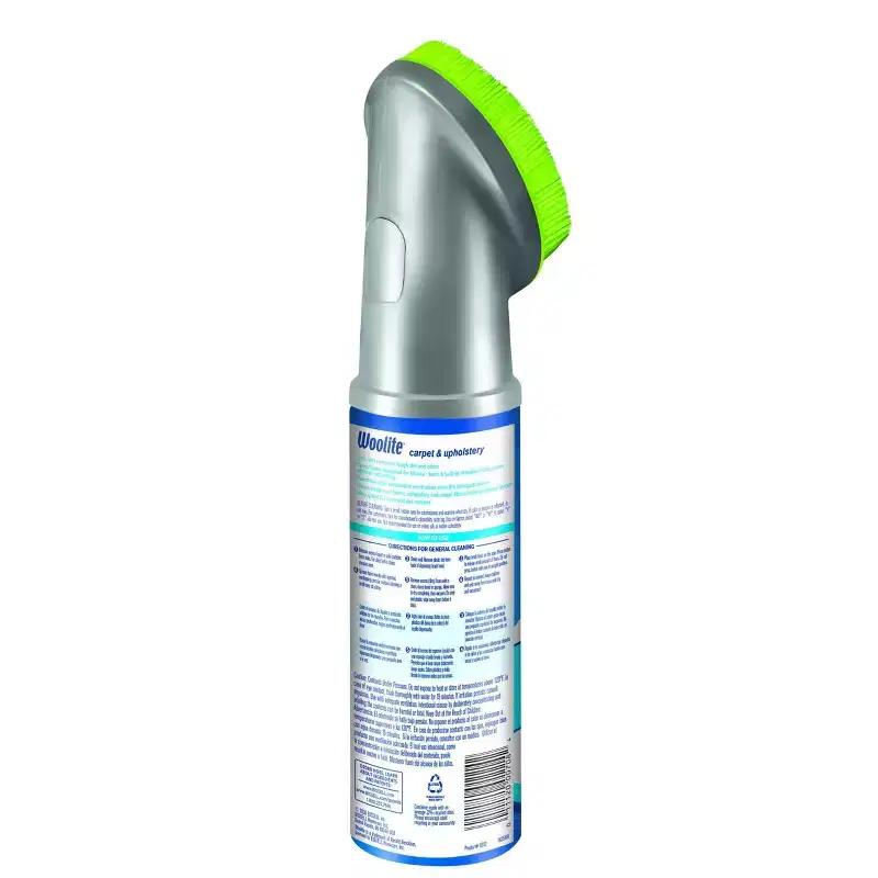 Woolite Fresh Fabric Carpet & Upholstery Cleaner - 12oz: Bleach-Free, Non-Toxic, Phosphate-Free, Aerosol Form