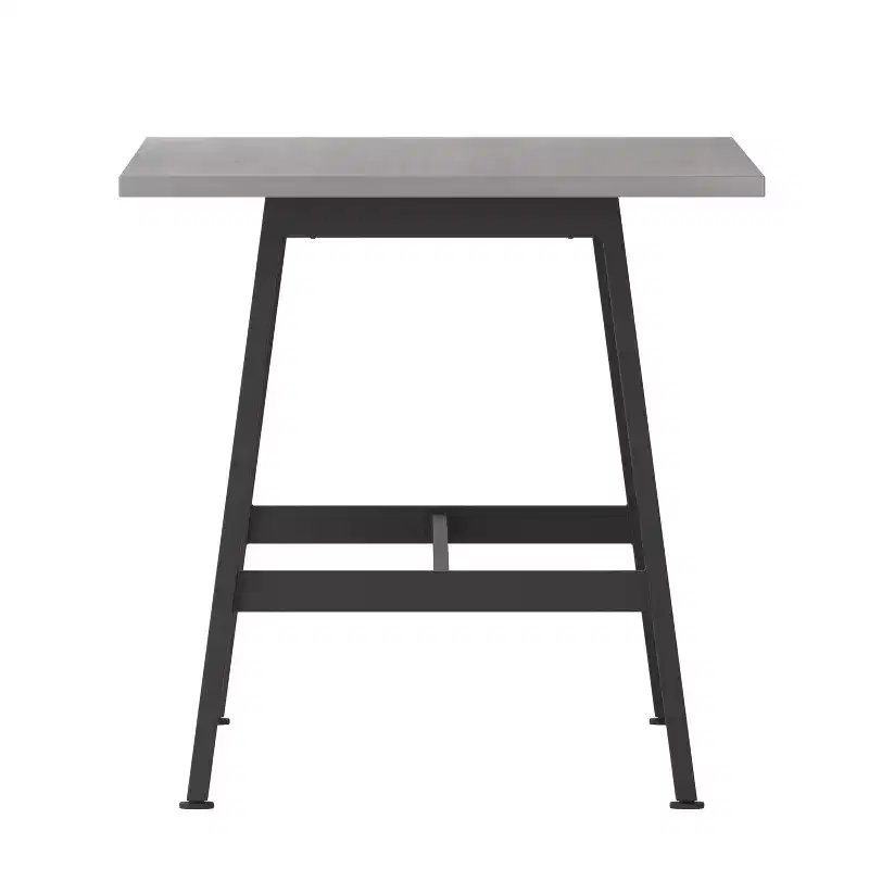Flash Furniture Redmond Commercial 60x30 Conference Table with 1 Thick Double Sided Laminate Table Top with PVC Edging and Heavy Duty A-Frame Steel Base