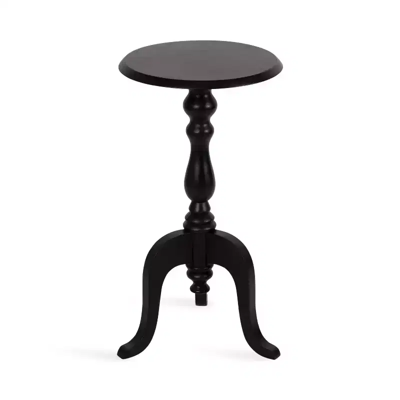 Kate and Laurel Tourneaux Wood Side Table