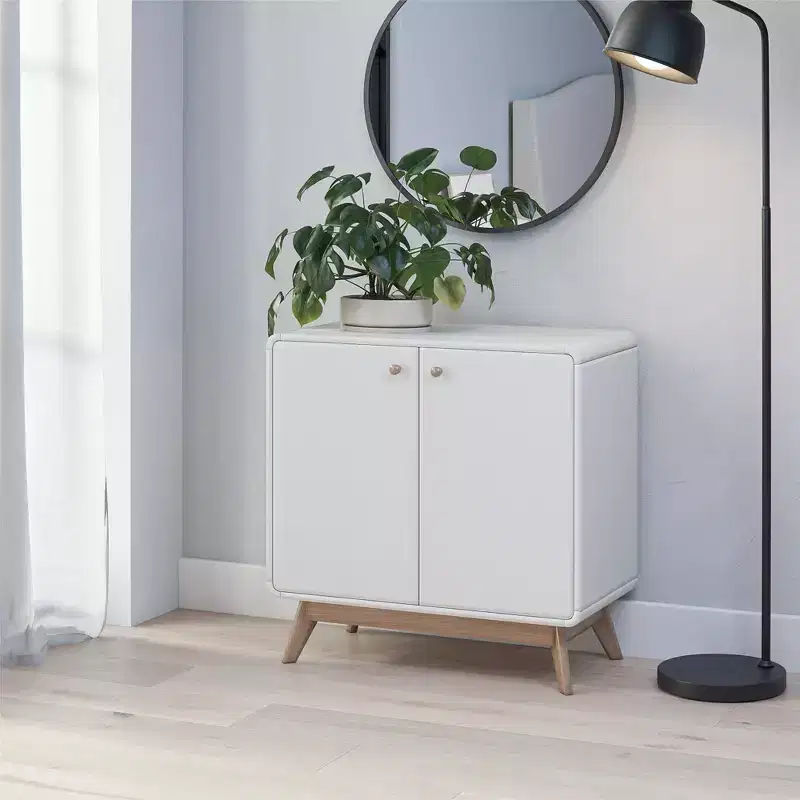Ren Home Leva Scandinavian Style Accent Cabinet
