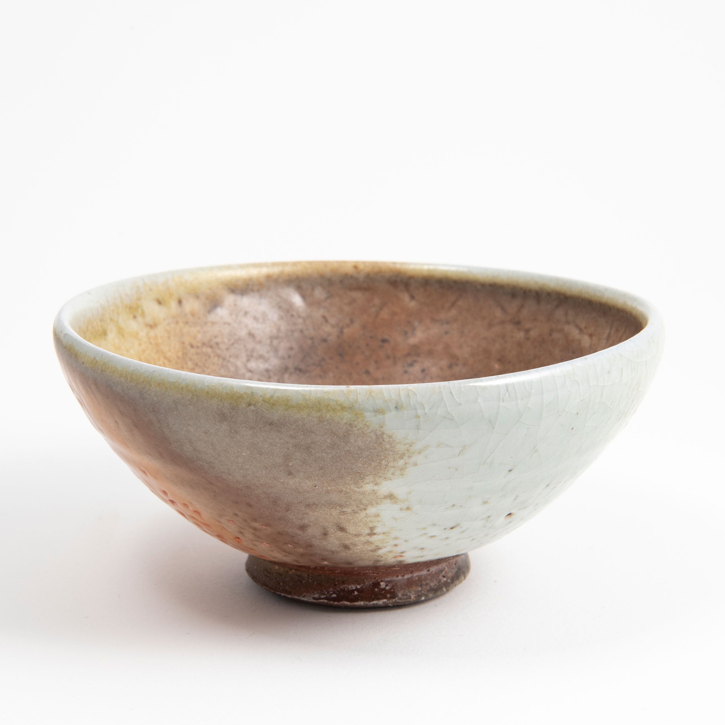 Shino Small Footed Bowl