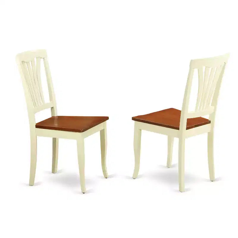 HomeStock Dining Table Set 4 Butterfly Leaf Chairs