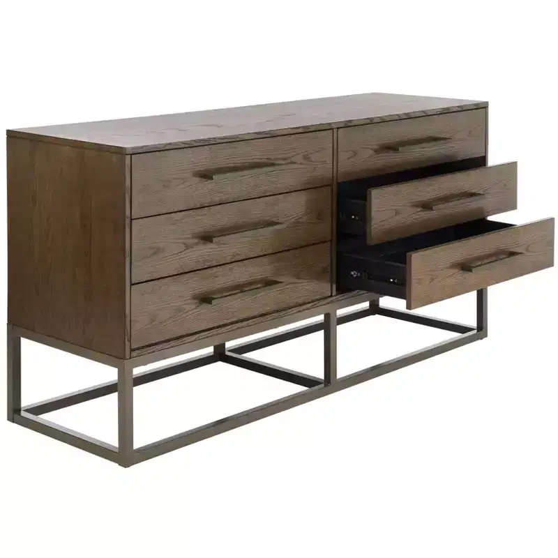 Estelle 6 Drawer Modern Dresser - SFV2105 - Safavieh Couture