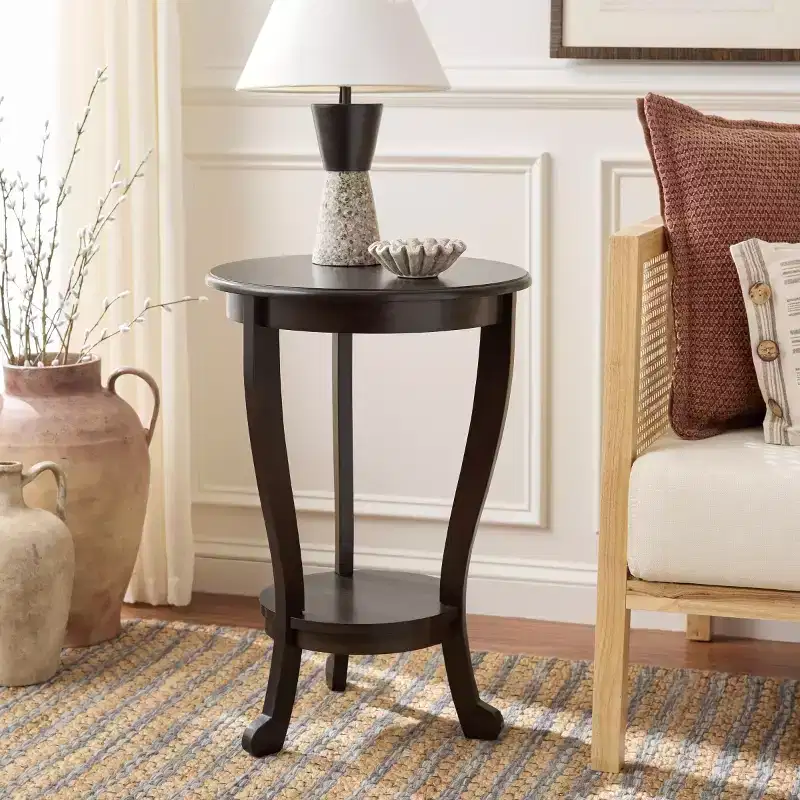 Mary Pedestal Table - AMH5711 - Safavieh Couture