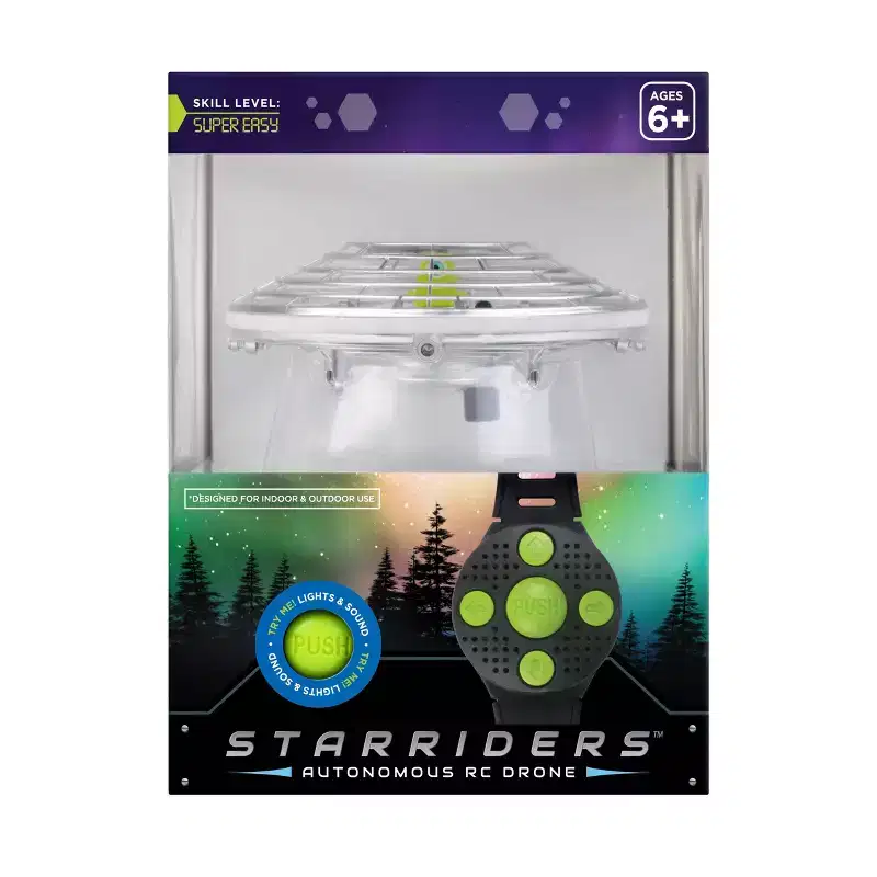 Starriders Autonomous Remote Control Drone: Gesture Control, USB Connection, Radio Frequency, Indoor & Outdoor Use