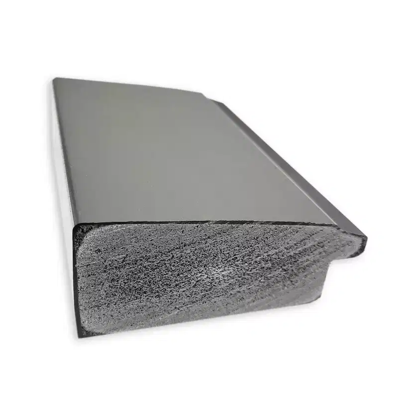 42" x 31" Non-Beveled Vista Brushed Nickel Bathroom Wall Mirror - Amanti Art: Rectangle, Polystyrene Frame, Wall Mounted