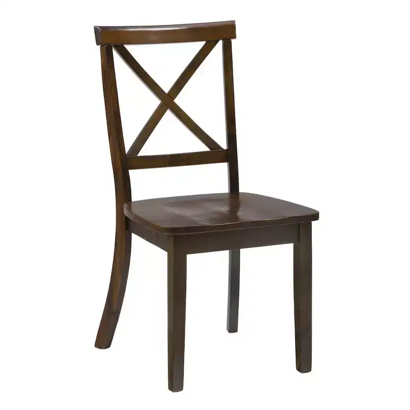 Jofran,Richmond Cherry X Back Dining Chair (Set of 2)