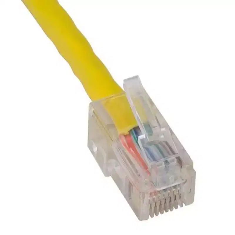 SANOXY Cables and Adapters; 25ft Cat5e 350 MHz UTP Assembled Ethernet Network Patch Cable, Yellow