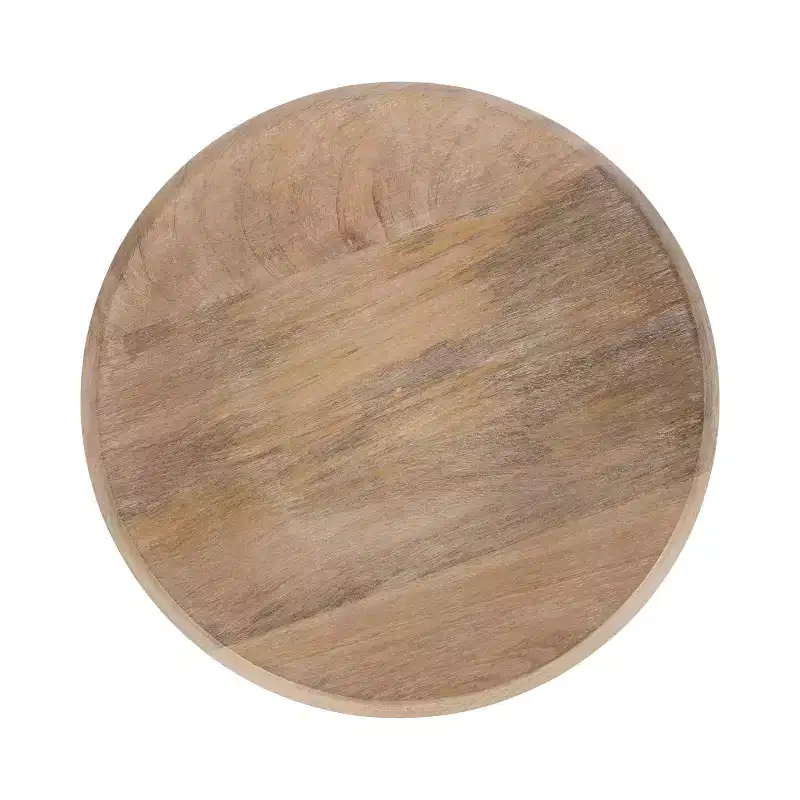 Kate and Laurel Tourneaux Wood Side Table