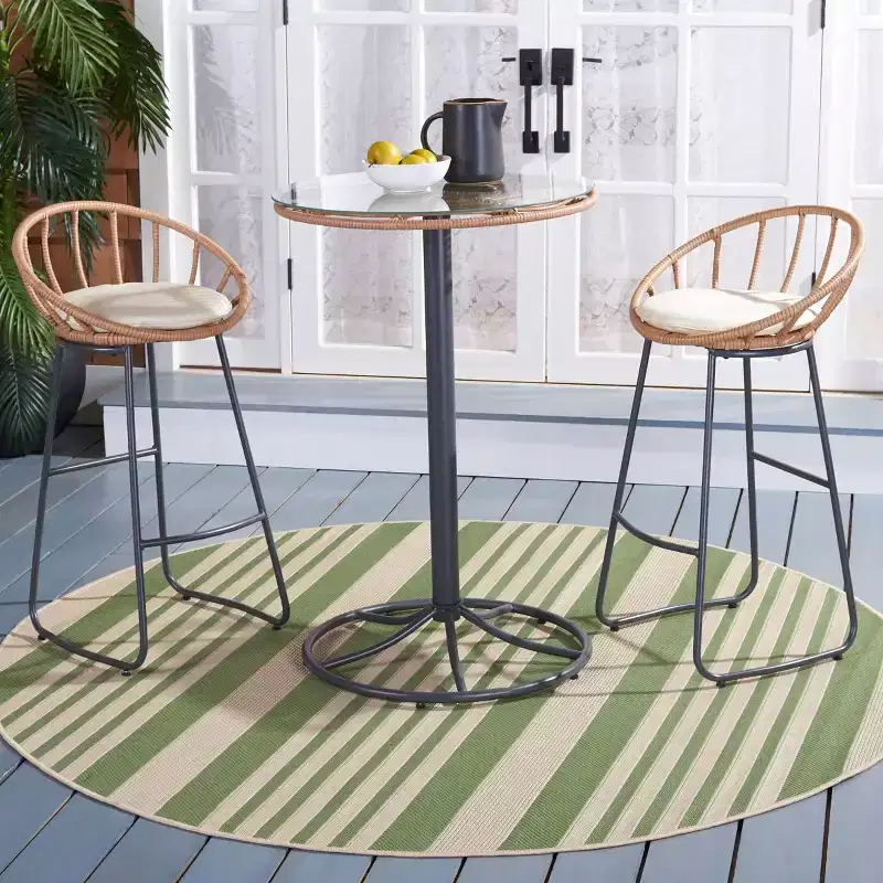 Lersa 3 Piece Lounger Set - Indoor/Outdoor - PAT9015 - Safavieh
