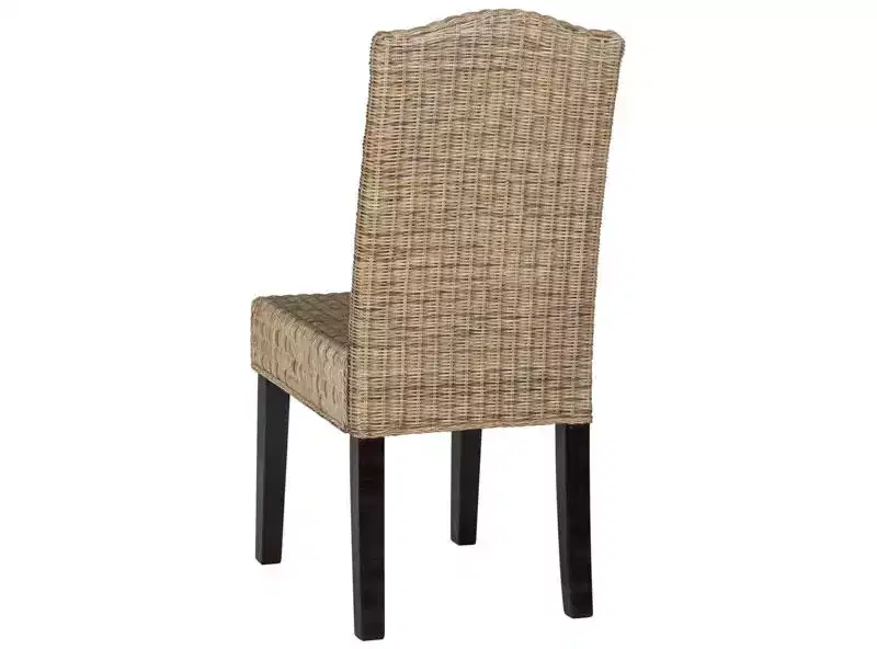 Odette 19 H Wicker Dining Chair (Set of 2) - SEA8015 - Safavieh