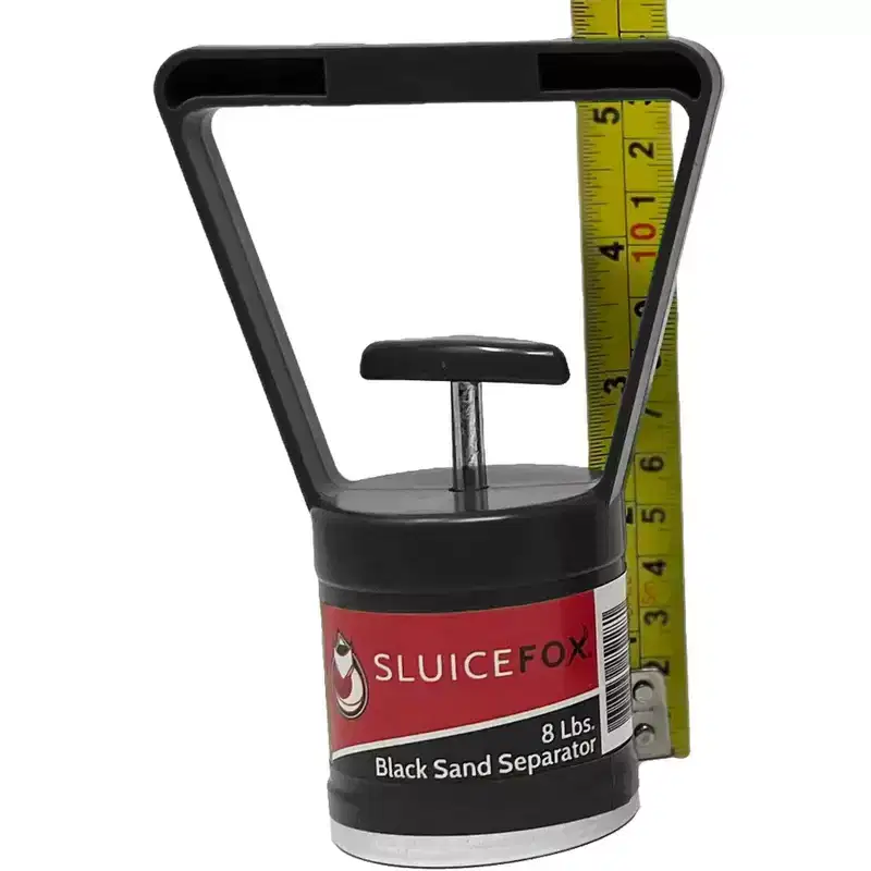 Sluice Box Compact Gold Panning Kit; portable sluice box and 5 classifier sifting pans; huntley spoon; paydirt scoop