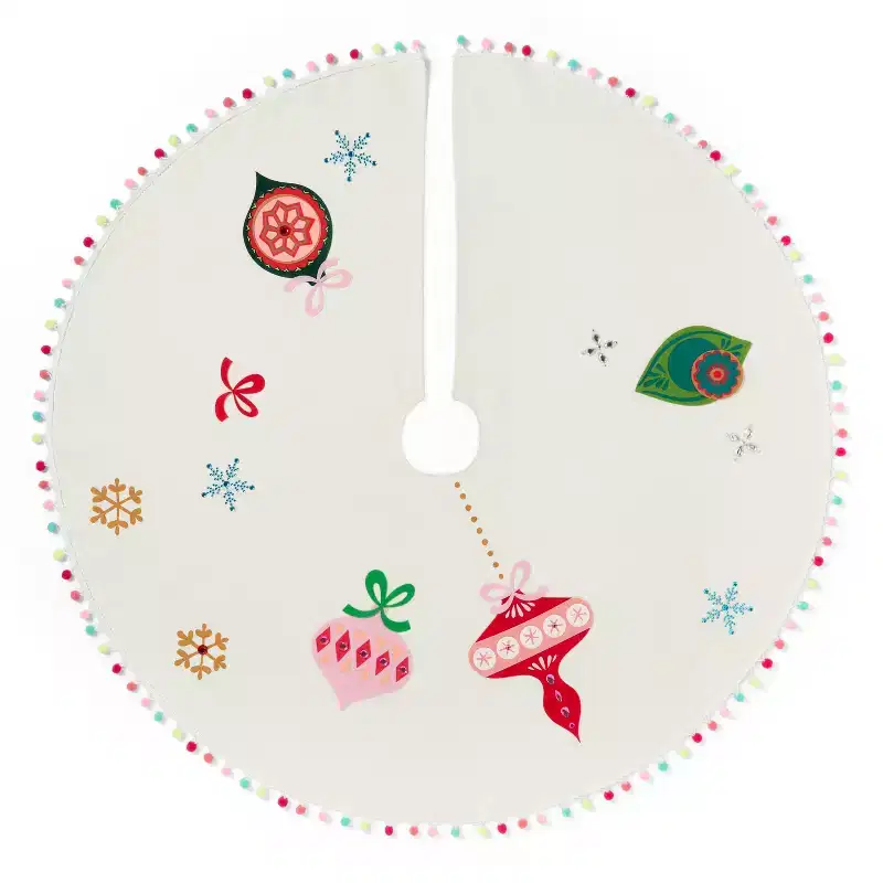 Christmas Craft Embellished Tree Skirt Kit - Mondo Llama™
