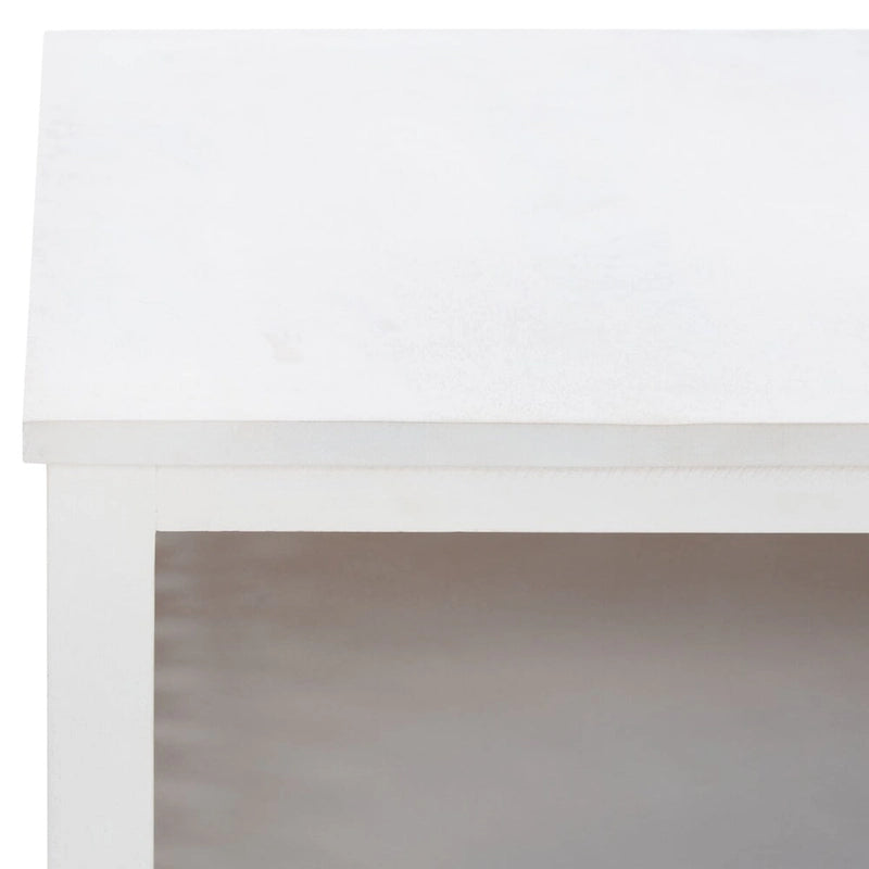 SAFAVIEH Bernardina Square Single Shelf Coffee Table - 34 L x 34 D x 16 H - 34Wx34Dx16H