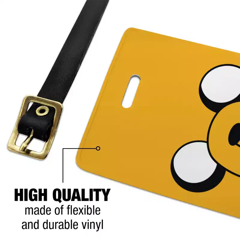 Adventure Time Jake Head Luggage ID Tags Set of 2