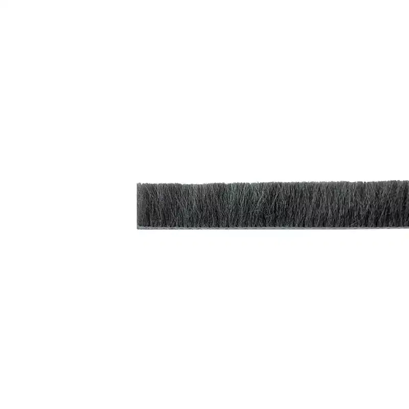 Brixwell QLWW-004 100ft Roll Medium Density Window Pile, 0.350 Pile Height, 0.187 Backing Width-Gray