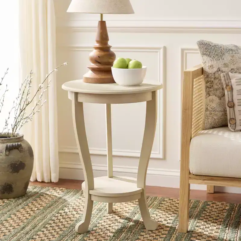 Mary Pedestal Table - AMH5711 - Safavieh Couture