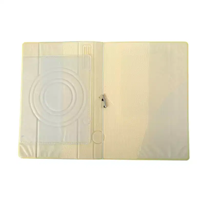 Unique Bargains Camera Passport Holder Light Gray Black 1 Pc