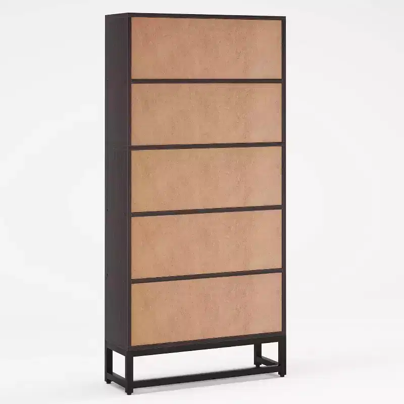 Lantine 70.8 Tall 5-tier Freestanding Bookshelf