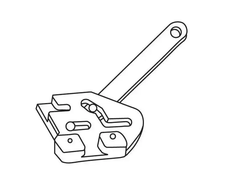 Brixwell 900-236 Lock Assembly Pair 7.04 inch Length 1.78 inch Width 0.32 inch Height Replacement Component