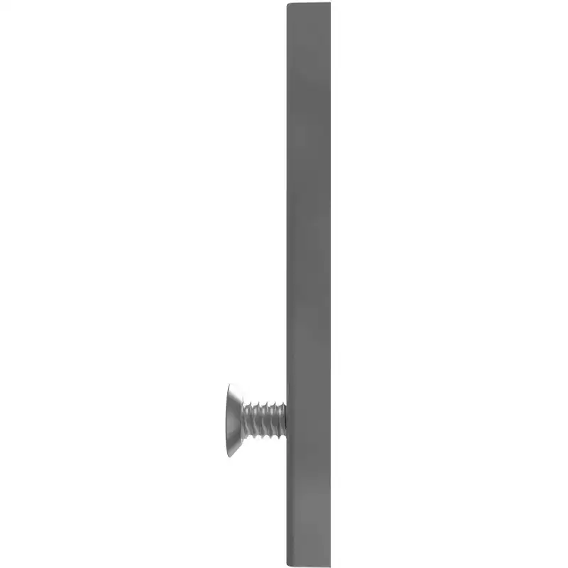 Brixwell Steel Stamping Pivot Bar, With Screw, 2 Length, Window Balance Hardware, Gray Finish