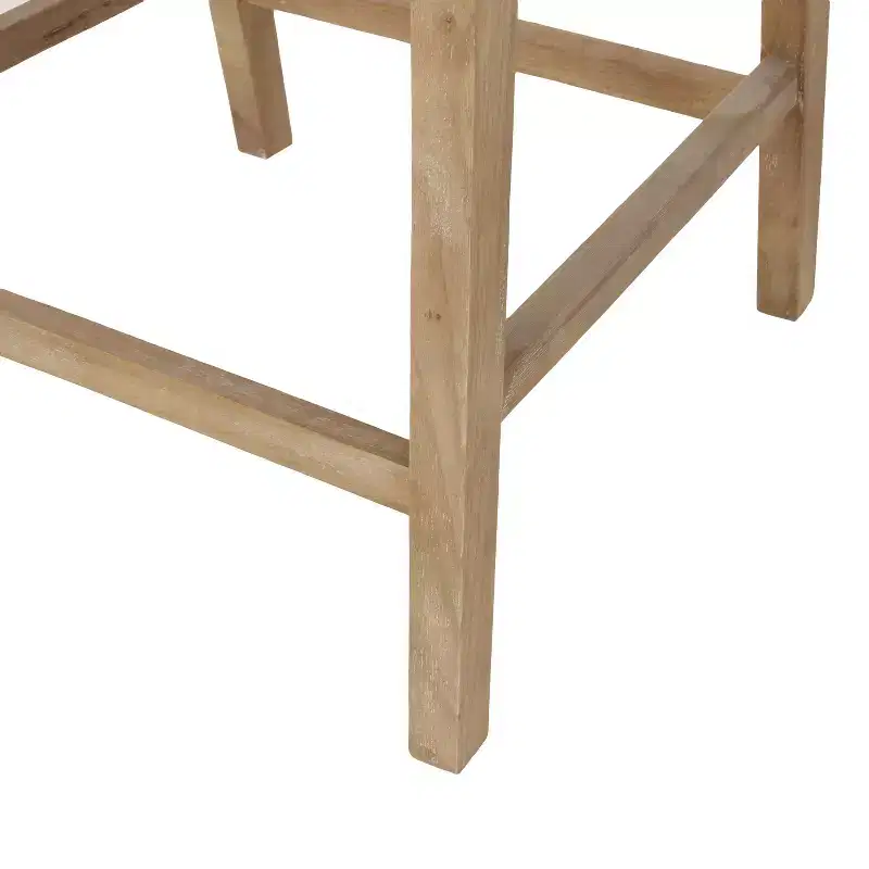Christopher Knight Home 25.5" Cataldo Wood and Cane Upholstered Counter Height Barstool Beige/Natural