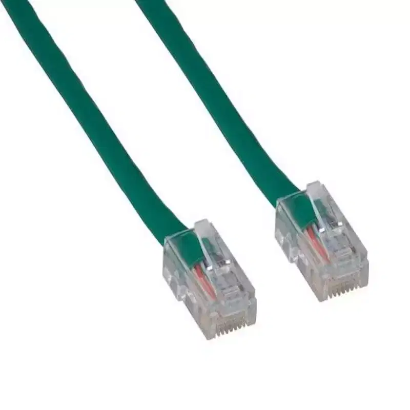 SANOXY Cables and Adapters; 100ft Cat5e 350 MHz UTP Assembled Ethernet Network Patch Cable, Green