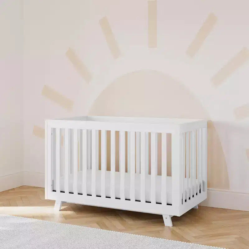 3-in-1 Convertible Crib, Beckett Style �� Converts to Toddler Bed & Daybed, White