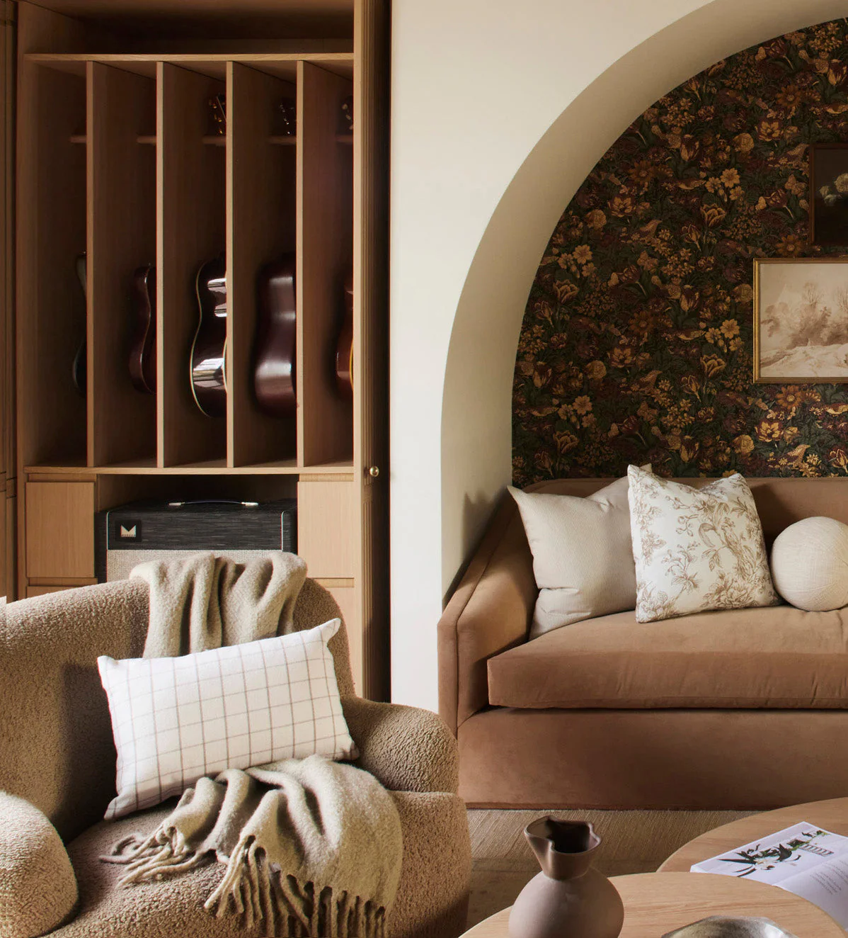 Swivel Chair - Cozy doesn?¡¥t even begin to describe this oversized swivel chair! - It features a high wing back and rolled arms in a - Cozy